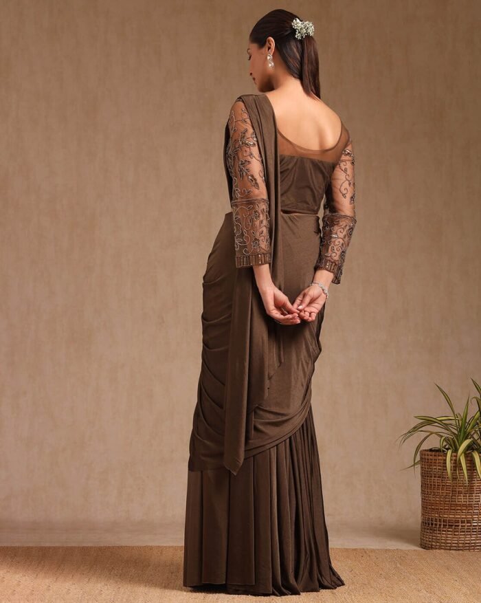 Women Ready To Wear Saree - Image 4